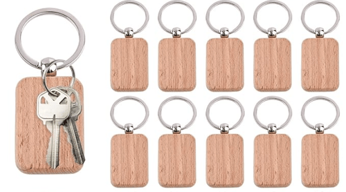 طباعة على ميدالية خشب - كلام او صورة بالليزر