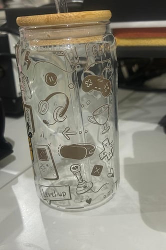 كوب زجاجي - لعشاق الالعاب