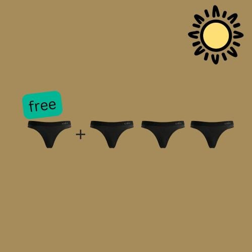 Thung pantie "3 + "1 free