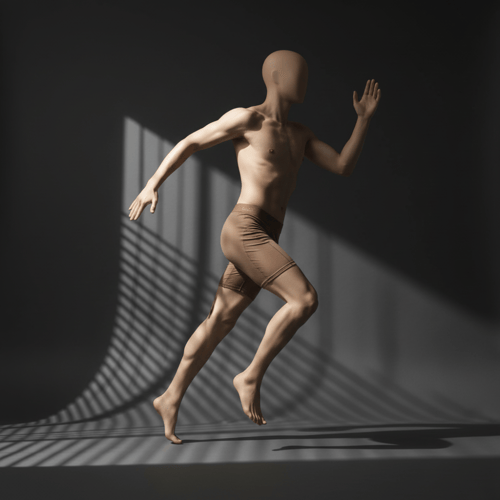 Men's long boxer | سَكينة