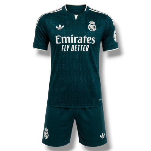 طقم ريال مدريد الاحتياطي الجديد 2027 لون اخضر