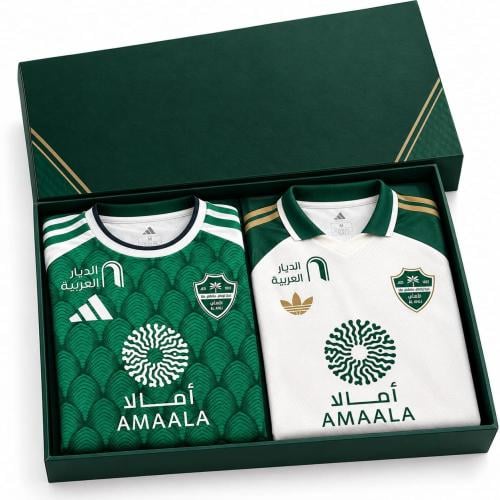 بكج الاهلي السعودي 2 تيشيرتات الجديد 2027