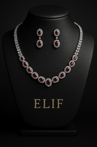 طقم الروبي الكلاسيكي. Classic Ruby set
