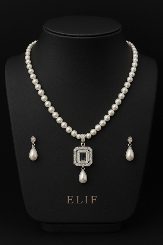 طقم اللؤلؤ الفاخر. Luxury Pearl set
