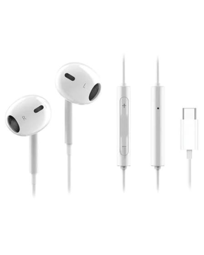 سماعة أذن سلكية CC1 بمنفذUSB-C أبيض- AUKEY