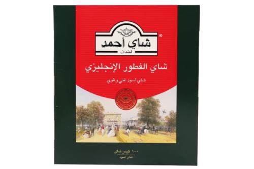 شاي احمد الفطور الانجليزي 100 ظرف 200 جم