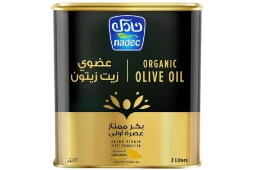 نادك زيت زيتون بكر عضوي 2 لتر
