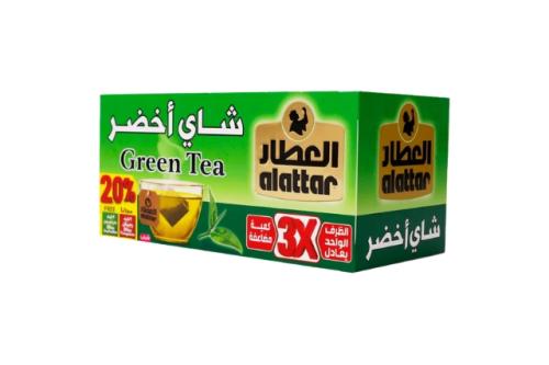 شاي اخضر العطار 36 جم