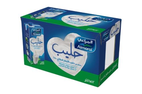حليب المراعي كامل الدسم 1 لتر *12