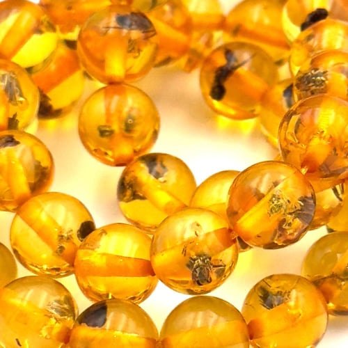 سبحة بكلايت عسلي محشر - طربزونة معدن