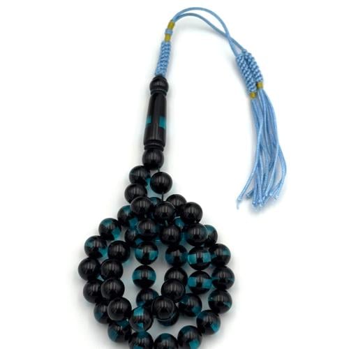 سبحة بكلايت لون الحرباء تركواز - كركوشة