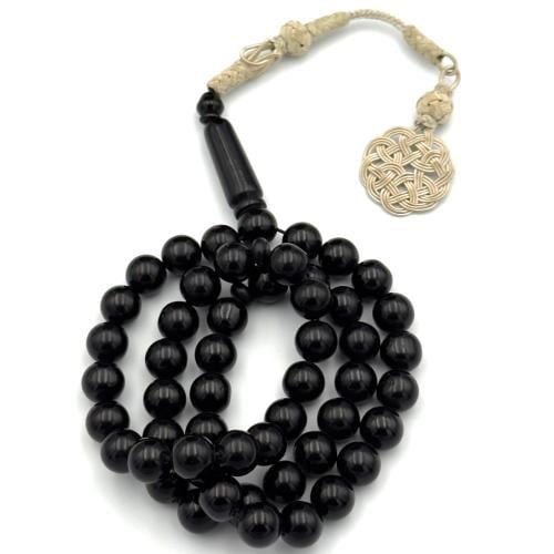 سبحة بكلايت لون اسود - طربزونة نحاس