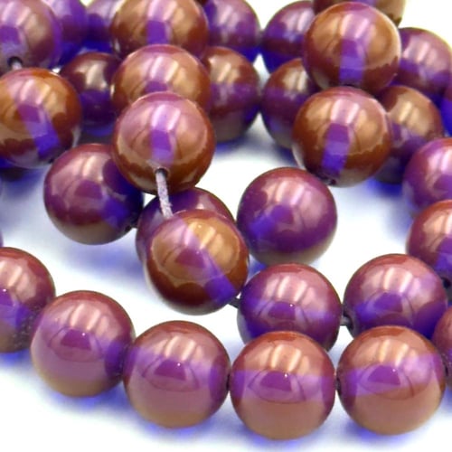 سبحة بكلايت لون الخزامى- طربزونة معدن