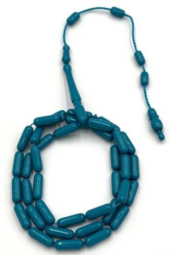 سبحة بكلايت قصة صنوبري لون تركواز - تمليكة