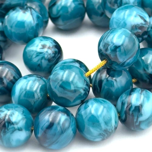 سبحة بكلايت لون تركواز غامق - كركوشة