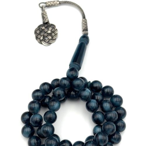 كحلي مموج - طربزونة فضة