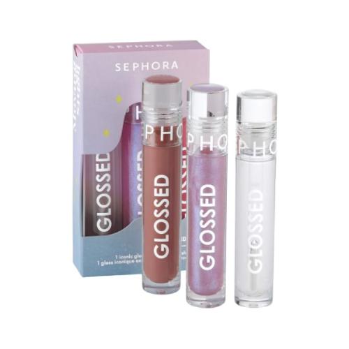 مجموعة ملمع الشفاه Glossed Set من 3 قطع من سيفورا