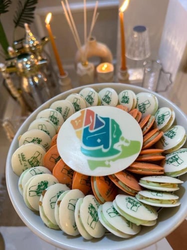 حبات الماكرون الجاهز