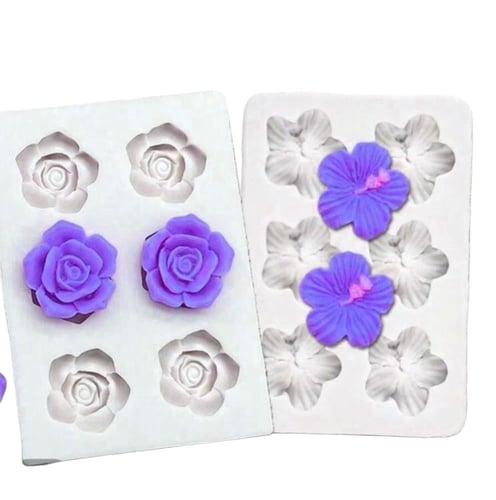 قالب سيلكون الجوري ديكور