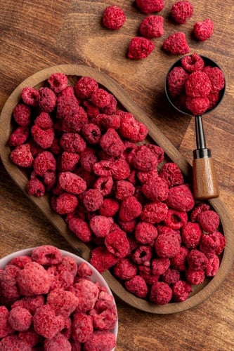 توت مجفف بتقنية التجميد البارد