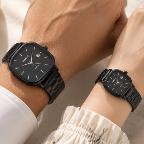 طقم ساعة من CASIO LTP رجالي و نسائي