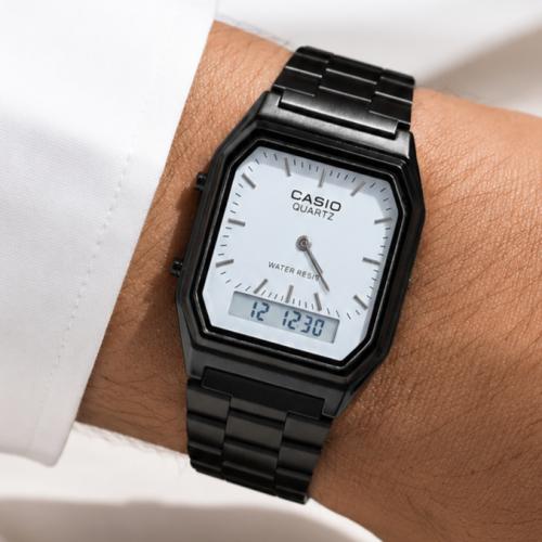 ساعة كاسيو CASIO VINTAGHE ابيض