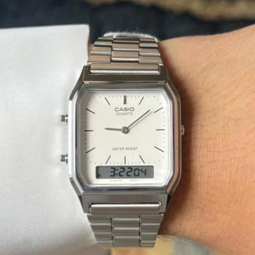 ساعة كاسيو CASIO VINTAGE لون الابيض