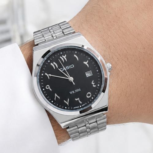 ساعة كاسيو CASIO MTP اسود