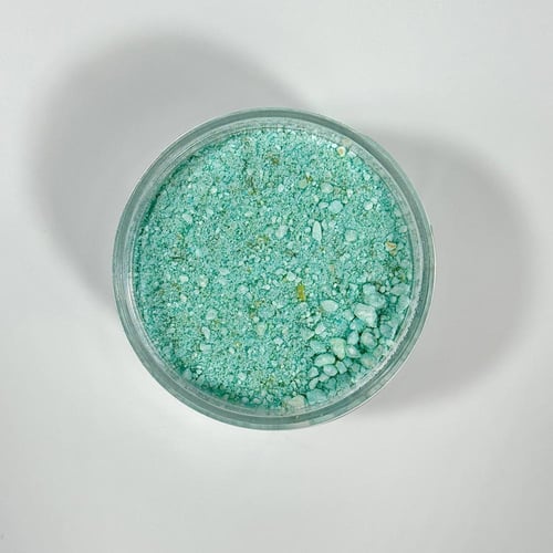 علبة دقة بالفشار أزرق