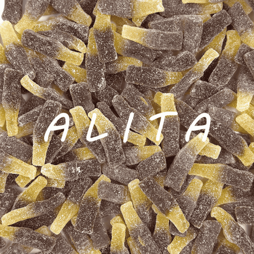 حلويات - جيلي الكولا سكر حامض اسباني