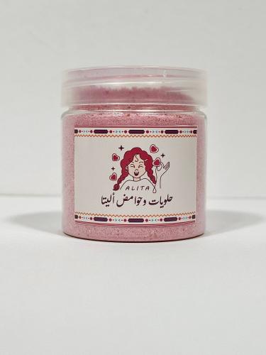 علبة دقة بالفشار أحمر