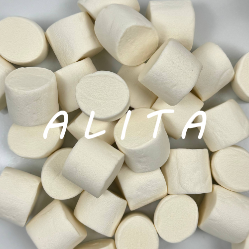 حلويات - مارشميلو بنكهة الفانيليا بيضاء