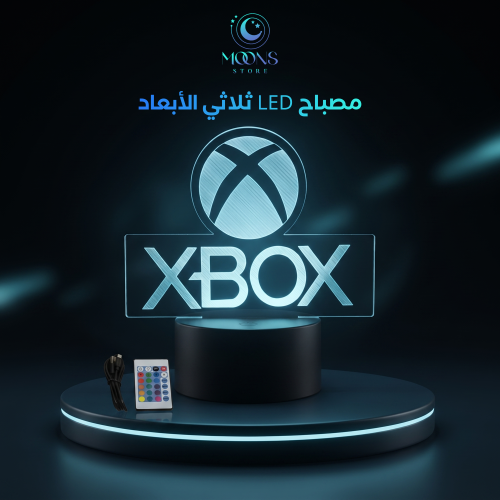 مصباح LED ثلاثي الأبعاد