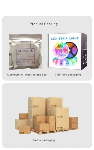 شريط إضاءة متعددة الألوان