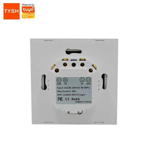 مفتاح سخان 40A لمس - زجاج مقسي ABC+ كمبيوتر PC