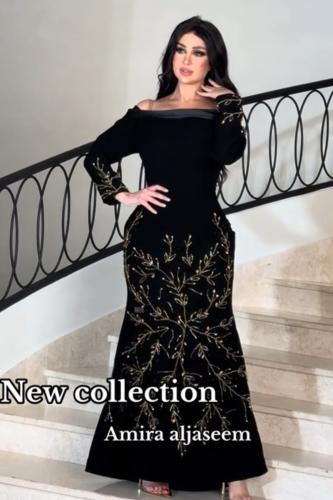 فستان ريفان الاسود