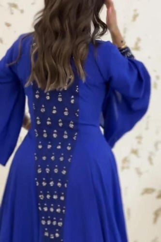 جلابية نيليه مطرزة