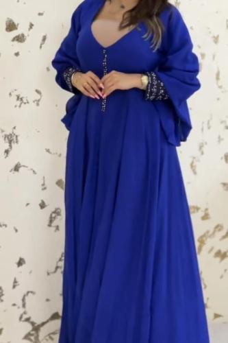 جلابية نيليه مطرزة