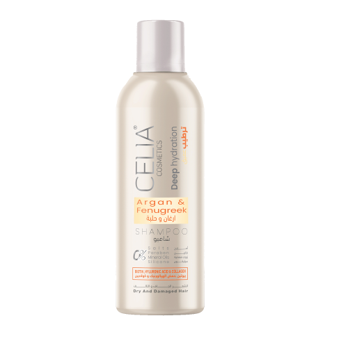 شامبو سيليا بالحلبه و الارغان