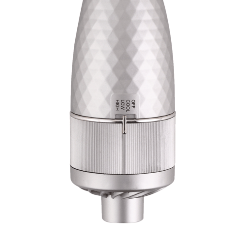 ريبون استشوار شعر 3 مستويات حرارة - 1300 واط - فضي...