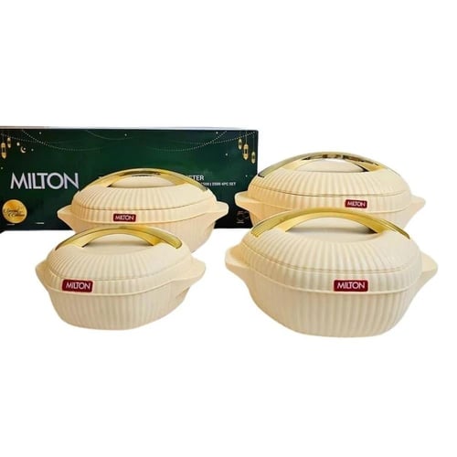 طقم حافظات طعام - ميلتون مكون من 4قطع