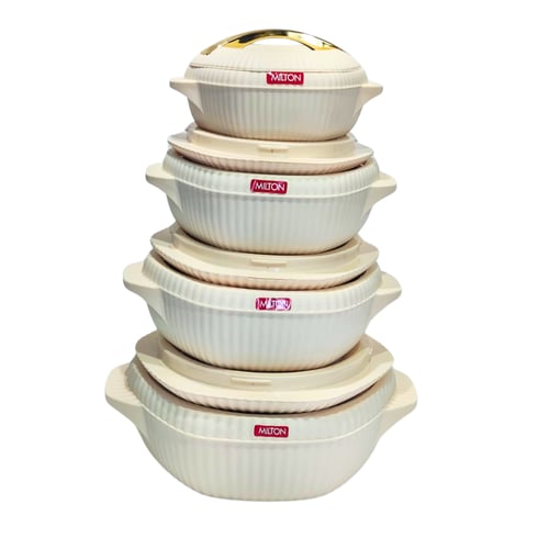 طقم حافظات طعام - ميلتون مكون من 4قطع