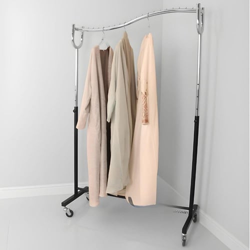 علاقة ملابس وعبايات قوية كروم وحديد تايواني