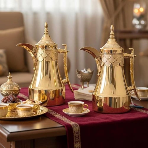 طقم ترامس البيرق شاي وقهوة 5 الوان