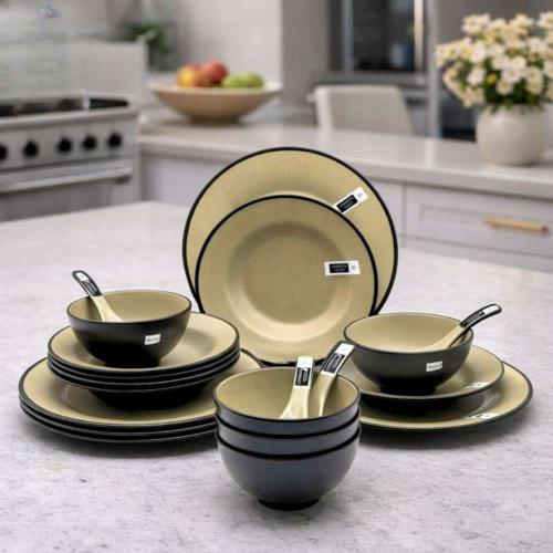 طقم سفرة ميلامين 24 قطعة بجودة عالية