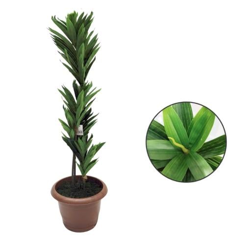 شجرة صناعية بطول 90 سم و4 فروع كثيفة