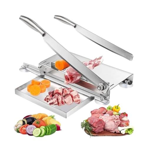 قطاعة لحم من الفولاذ المقاوم للصدى