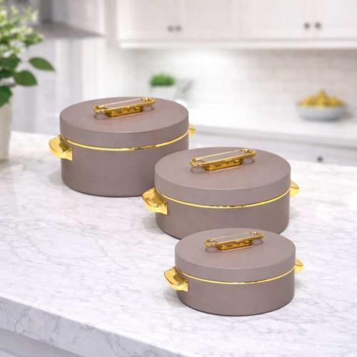 طقم حافظات انيق مكون من 3 قطع بثلاث مقاسات