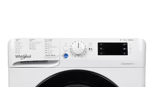 ويرلبول - غسالة أمامية، انفرتر, 9 كيلو