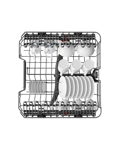 ويرلبول - غسالة صحون, 10 برامج, 14 مكان للتخزين